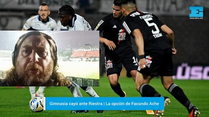 Facundo Aché | Gimnasia cayó ante Riestra