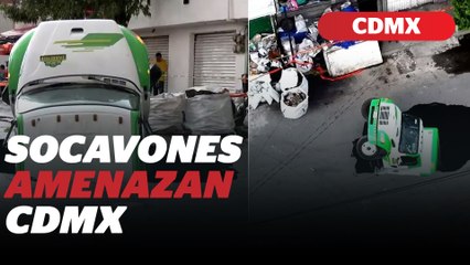 Más de 700 socavones en CDMX: ¿qué alcaldías concentran el problema? | Reporte Indigo