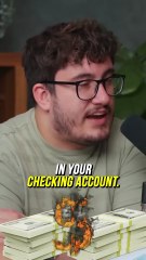 She Has A NEGATIVE CHECKING ACCOUNT !