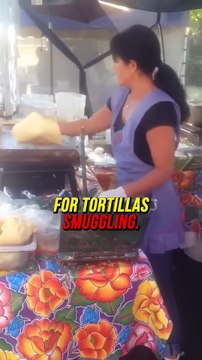 She Smuggles Tortillas Across The Mexican Border For a Living