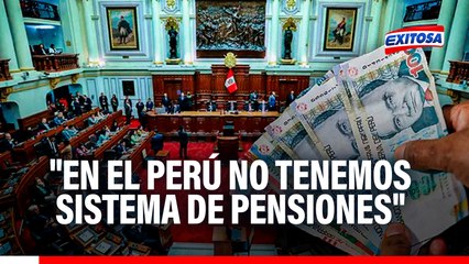 Perú no cuenta con un verdadero sistema de pensiones, señala representante de aportantes y exaportantes