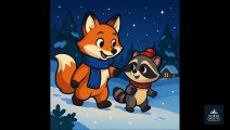 Fox Shows the Raccoon the Way Home | North Dakota Fairytales
