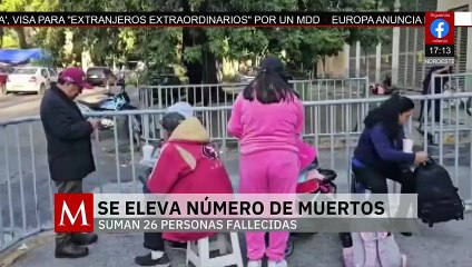 Aumenta a 26 el número de personas fallecidas por la explosión del Puente de la Concordia