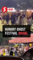 Violent brawl at Segamat Hungry Ghost Festival leaves 10 arrested