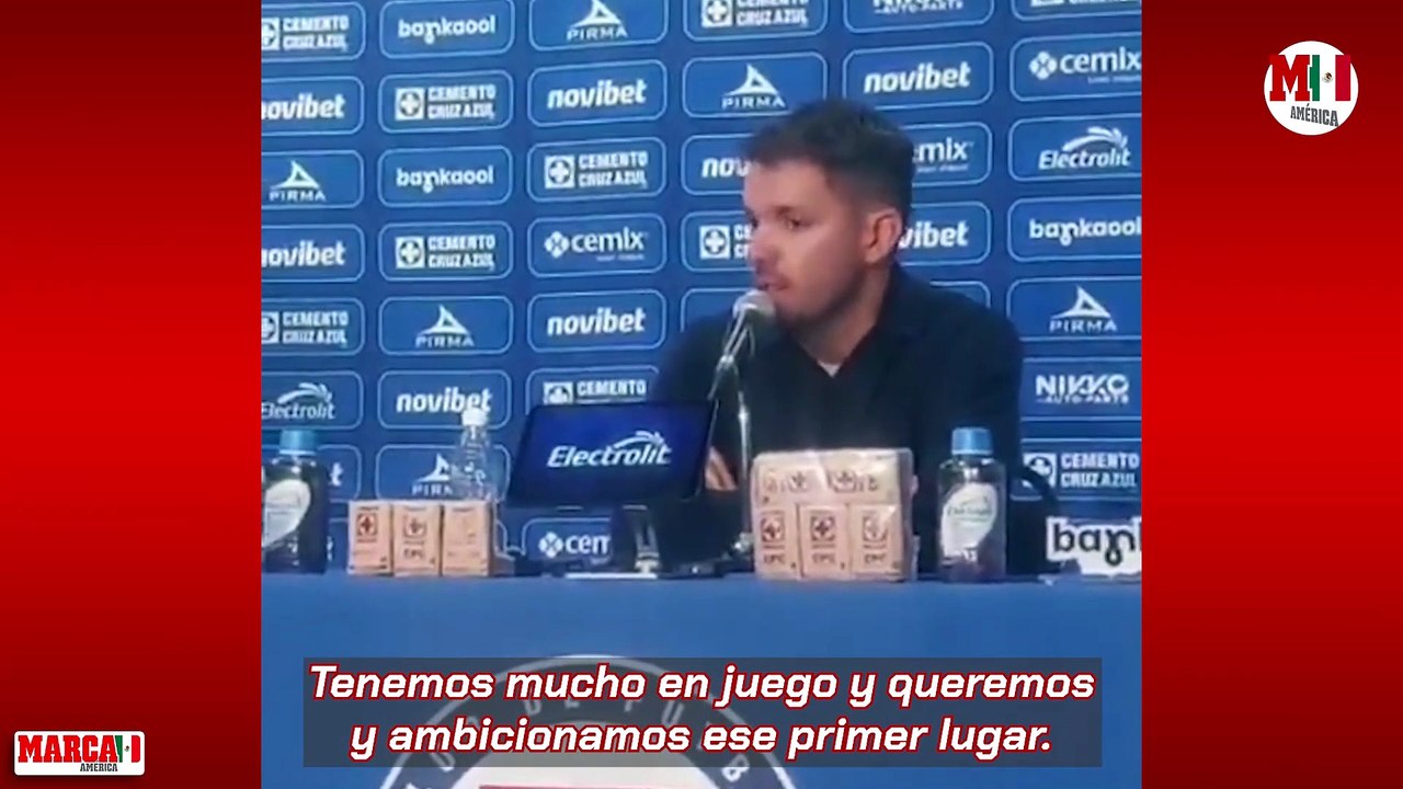 Nicolás Larcamón sobre el liderato momentáneo del equipo tras derrotar a Juárez
