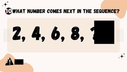 What number comes next in the sequence? 🔢