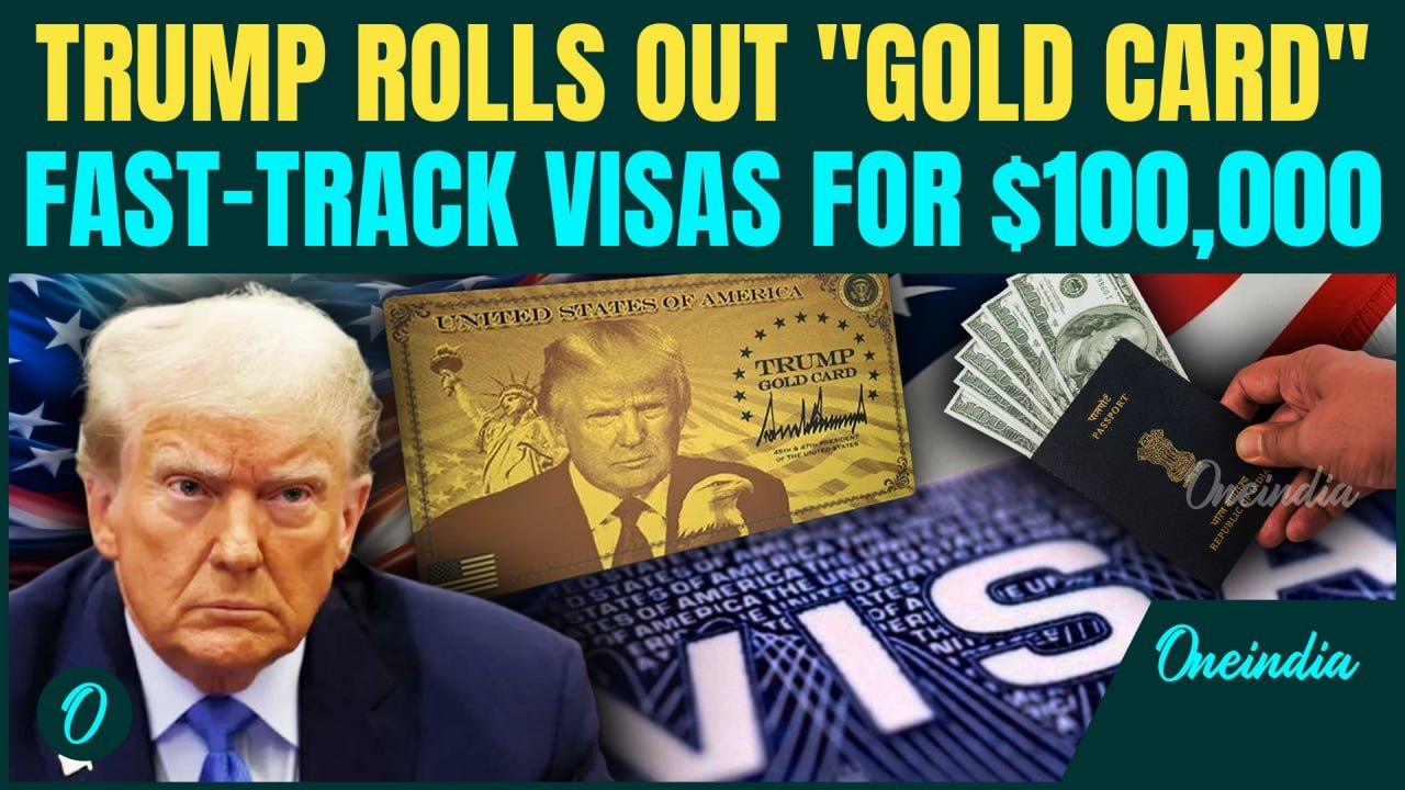 US Breaking: Trump SLAPS $100K 'Gold Card' Fee on H-1B Visas in EXPLOSIVE New Immigration Move