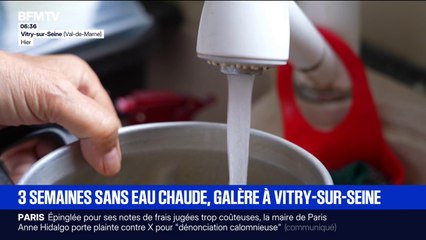 À Vitry-sur-Seine, ces habitants sont privés d'eau chaude depuis trois semaines