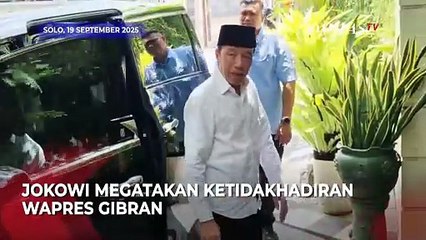 Jokowi Blak-blakan soal Absennya Gibran Saat Reshuffle Kabinet