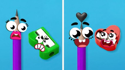 📚✏️ When School Supplies Go Wild! 😂🖍️🖊️ | Doodland Style Classroom Chaos 🏫🍎