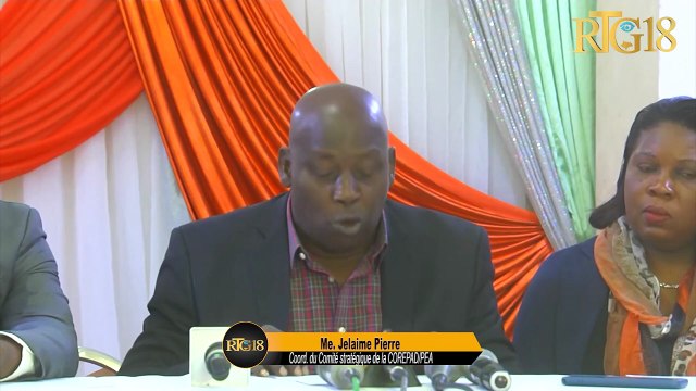 Dirijan COREPAD/PEA mande yon dyalòg nasyonal pou rezoud kriz la.