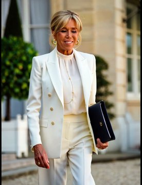 Elegant White Pantsuit Vibes Timeless Fashion Icon for Women Over 60 2025 Style Guide