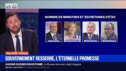 ÉDITO - Gouvernement resserré, l'éternelle promesse: "Très peu de Premiers ministres y sont parvenus"