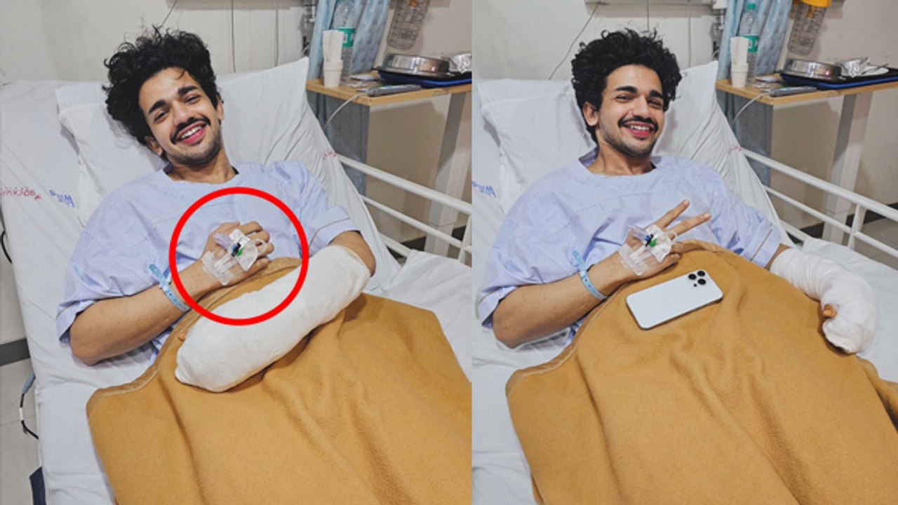 Vishal Pandey Accident के बाद Shares Hospital Inside Video, Celebs & Fans Reaction...