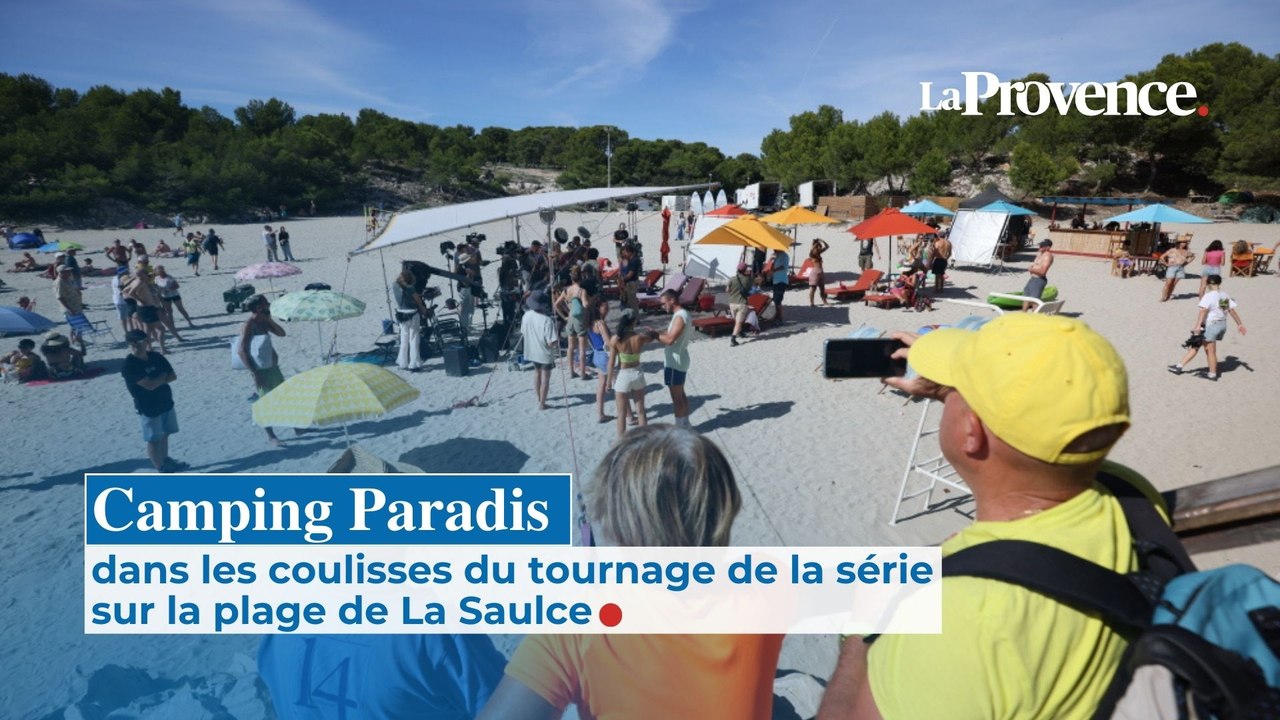 Camping Paradis : dans les coulisses du tournage de la série sur la plage de La Saulce