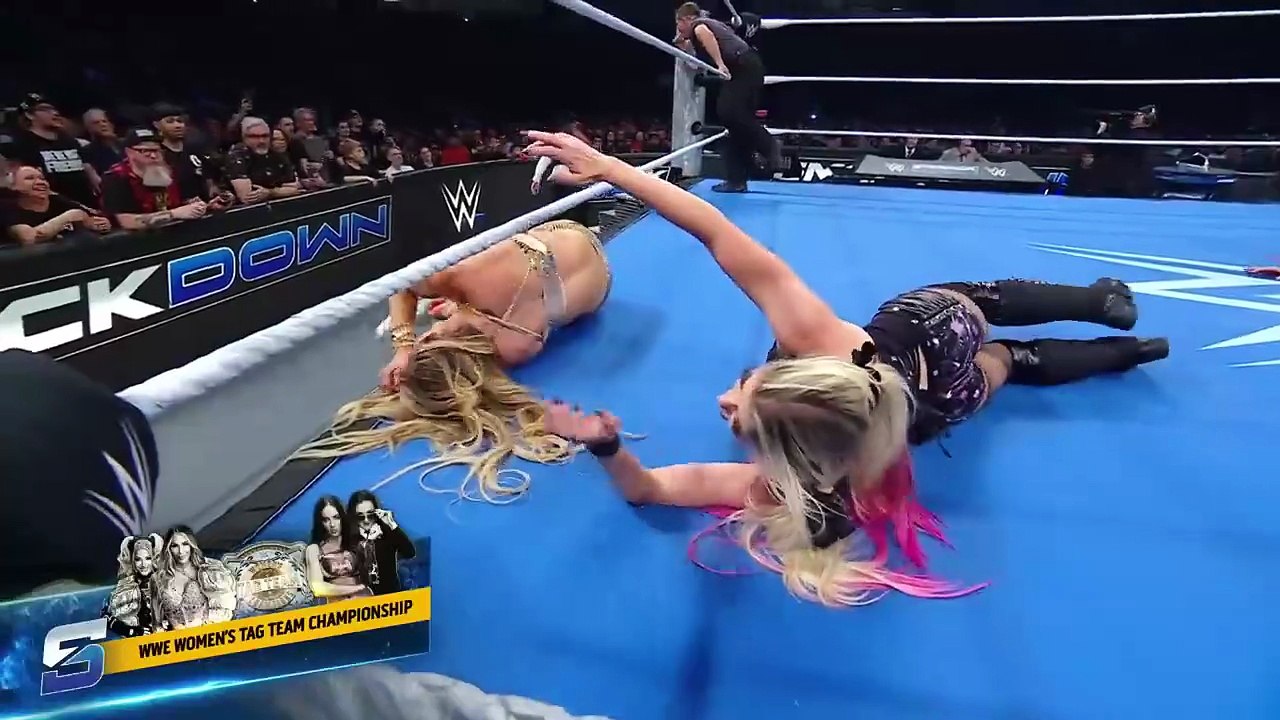 WWE SMACKDAWN 19 SEPTEMBER 2025 CHARLOTTE FLAIR & ALEXA BLISS VS CHELSEA GREEN & ALBA FYRE FULL MATCH