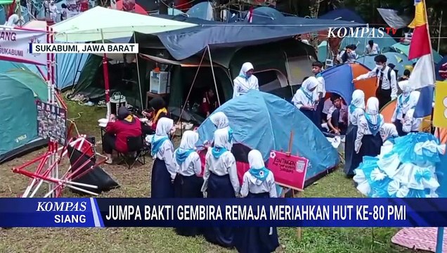 PMI Sukabumi Gelar Peringatan HUT Ke-80 PMI, Dengan Kegiatan Jumpa Bakti Gembira | KOMPAS SIANG
