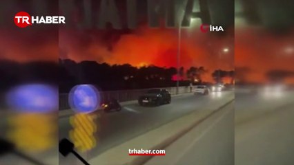 Antalya ve Muğla'daki orman yangınlarında korkutan görüntü: Lüks otel boşaltıldı