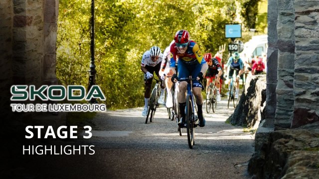 Cyclisme - Skoda Tour de Luxembourg 2025 - Résumé Étape 3 - L'étape reine... fatale à Romain Grégoire !