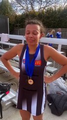 Darley coach Shannon Blackman after BFNL grand final win