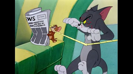 Tom _ Jerry _ Is Jerry Taking Care of Tom_ _ Classic Cartoon (1080P_HD)