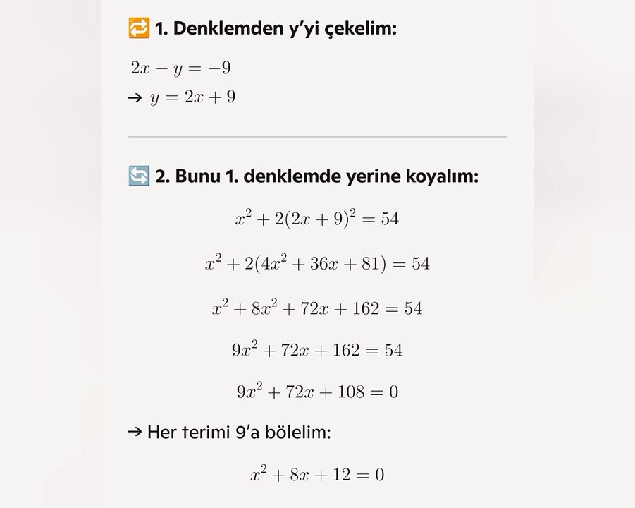 Yks matematik cebirsel ifadeler soru çözümü