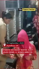 Ayodhya Police Bust Sex Racket Near Police Station, Several Arrested