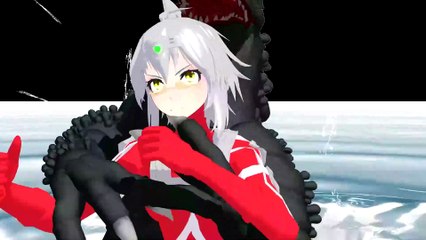 Ultragirl Seven vs Red Giras and Black Giras