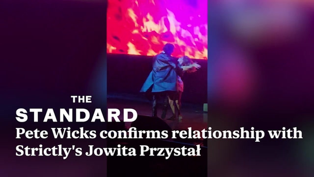 Pete Wicks confirms relationship with Strictly's Jowita Przystał