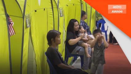 Jumlah mangsa banjir di Sabah terus catat penurunan