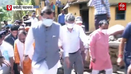 नंदानगर में आपदा पीड़ितों से मिले सीएम धामी, हर संभव मदद का दिलाया भरोसा