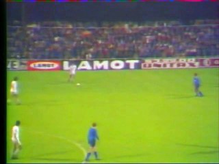 STANDARD DE  LIEGE  - SLAVIA PRAGUE - 1977 - SAISON 1977/1978 -