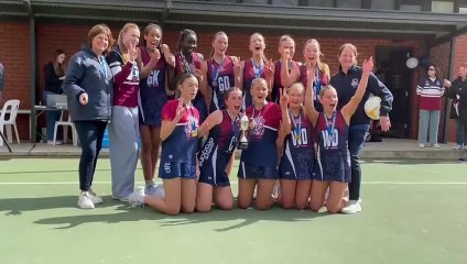 2025 BFNL grand final: Sandhurst under-17 netball premiers.