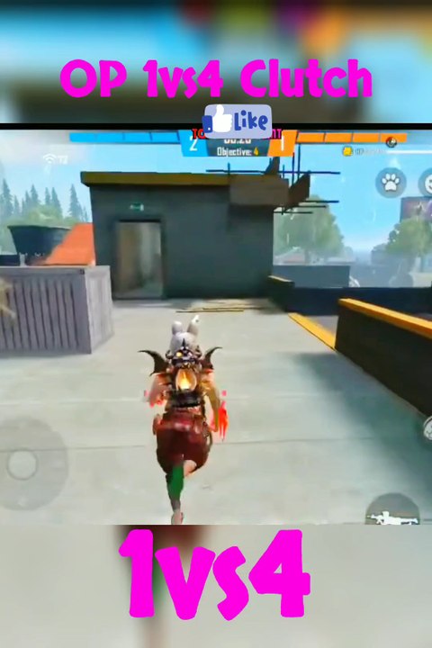 🔥OP 1vs4 Clutch🔥 #9xdgaming #freefire #ff #garenafreefire #freefirefunny #shortvideo #reels #fbreels