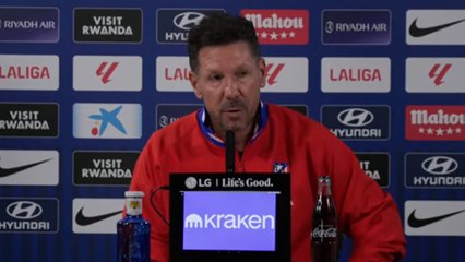 Simeone: "Amo lo que hago"