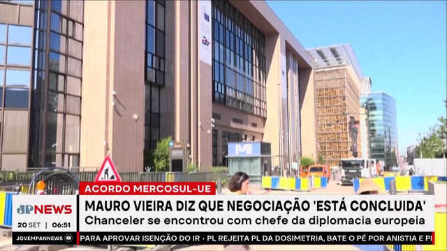 Acordo Mercosul-UE: Chanceler diz que negociação “está concluída”