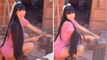 Juliana Bonde verschijnt in een video op de bouw van haar huis en betovert fans op Instagram
