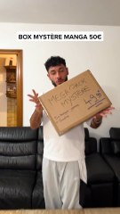 J’ouvre une box de 50 manga