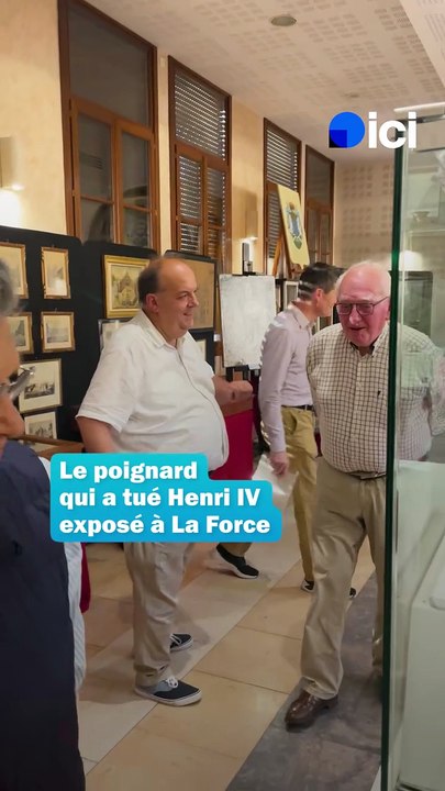 Le poignard qui a tué Henri IV de retour à la Force après 200 ans