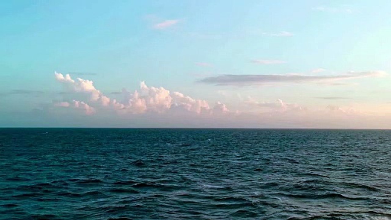 Sky Blue Light Pink Video-centric Element Centric Virtual Video Background