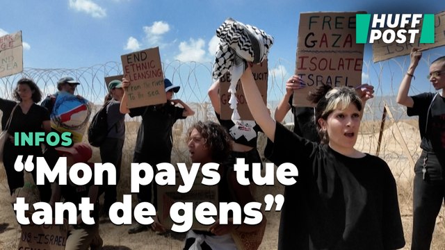 Ces Israéliens manifestent à la frontière avec Gaza pour dénoncer leur « pays qui tue tant de gens »