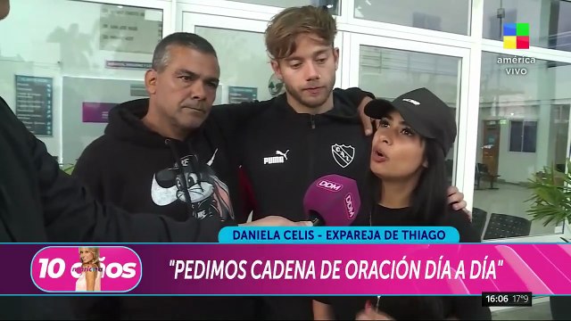 El papá de Thiago Medina habló por primera vez sobre la interna familiar con Daniela Celis