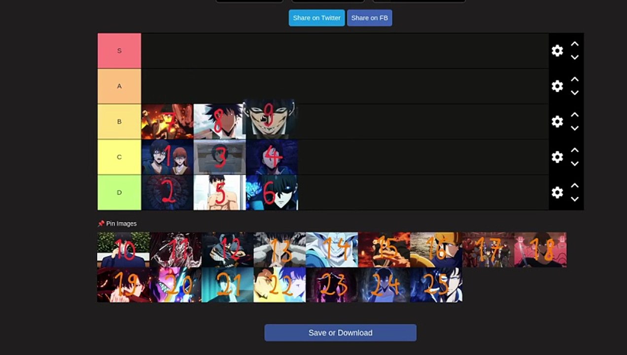 Solo Leveling Episode Tier List | Season 1 & 2 Ranking