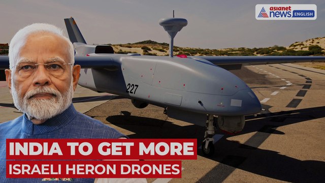India to Get More Israeli Heron Drones, To Arm With Spike Anti-Tank Missiles
