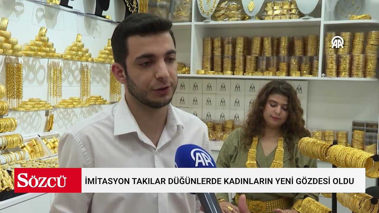 İmitasyon takılar düğünlerde kadınların yeni gözdesi oldu