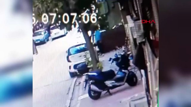 Esenyurt'ta el arabalı hırsızlık kamerada