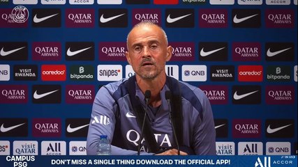 Luis Enrique sur le classique