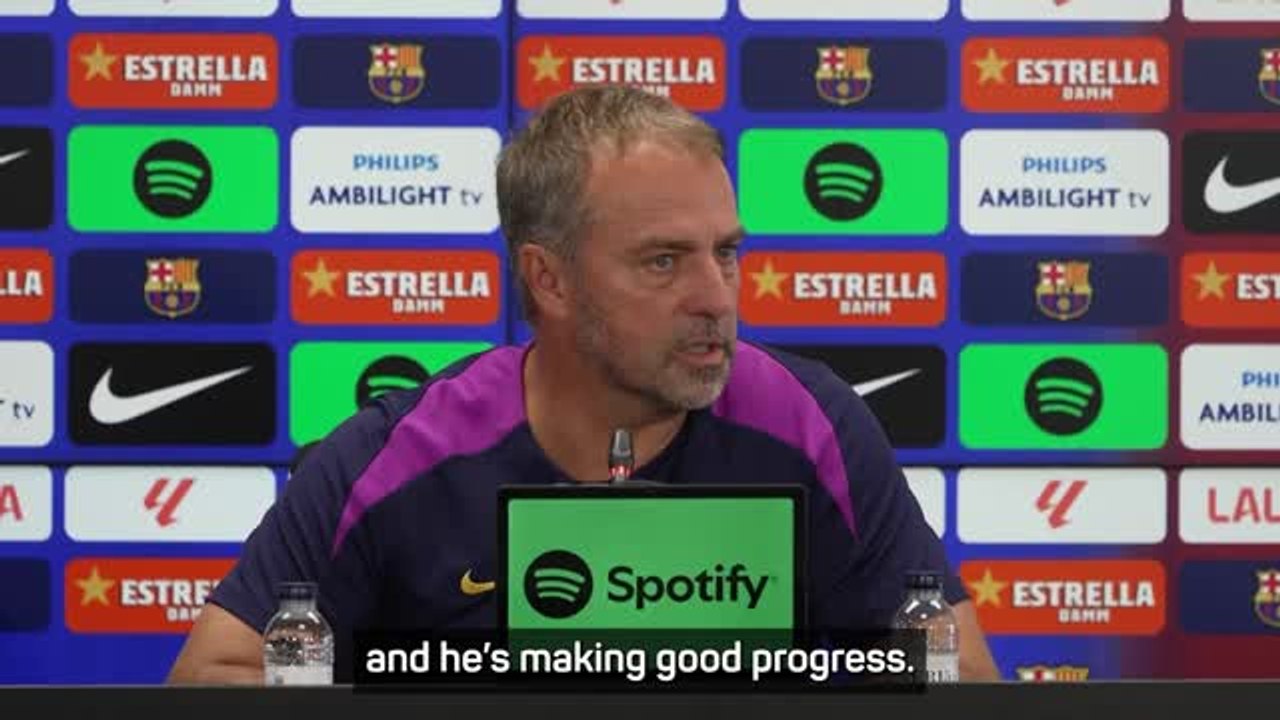 'Working very hard' - Flick provides update on Yamal