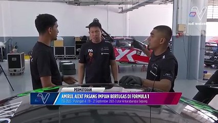 Amirul Aizat pasang impian bertugas di Formula 1