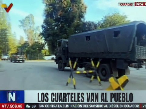 Caracas | Componentes de la FANB inician ejercicio superior El Cuartel va a la Comunidad